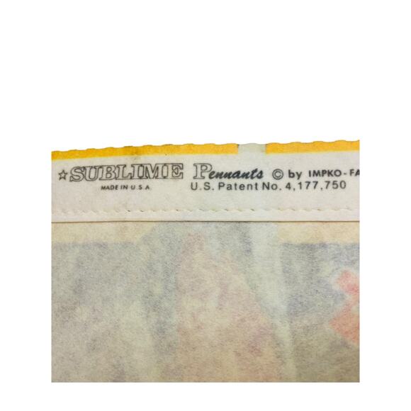 Vintage 29.5 Inch Dutch Wonderland Pennant Souvenir Felt Flag Lancaster PA - Picture 10 of 11